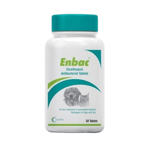Enrofloxacin Flavored Enbac Chewable Dog Veterinary Tablets