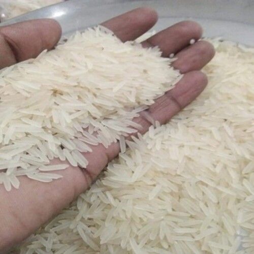  भारतीय मूल सामान्य रूप से खेती की जाने वाली धूप में सुखाया हुआ लंबा अनाज सफेद बासमती चावल, 1 किलो 