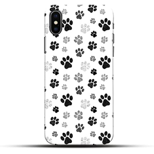 Scratch Resistant Dust Proof Designer Black And White Printed Mobile Cover
