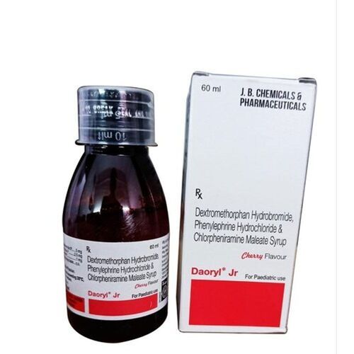 Liquid Dextromehorphan Hydrobromide Phenlyephine Hydrochloride & Chlorpheniramine Maleate Daoryl Syrup 