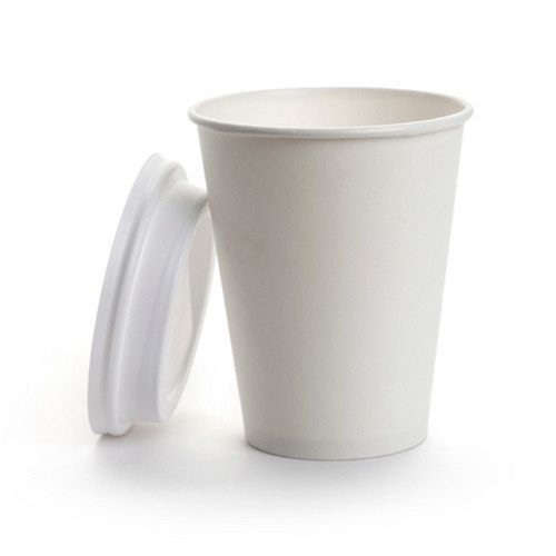 Environment Friendly Elegant And Sturdy Biodegradable Disposable White Cup