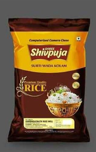 Pack Of 25 Kg White Shree Shivpuja Surti Wada Kolam Premium Basmati Rice, 
