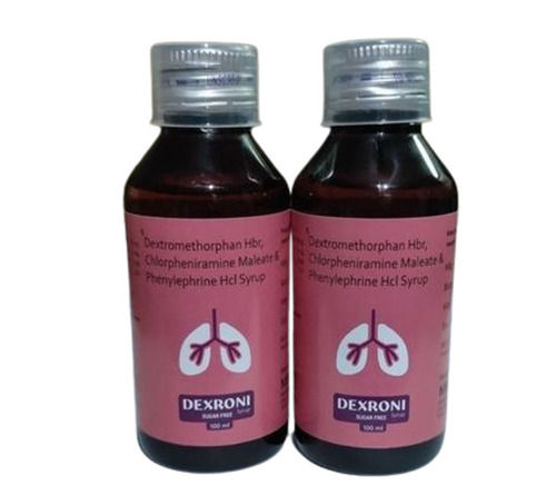 100 Ml Chlorpheniramine Maleate And Phenylephrine Cough Syrup