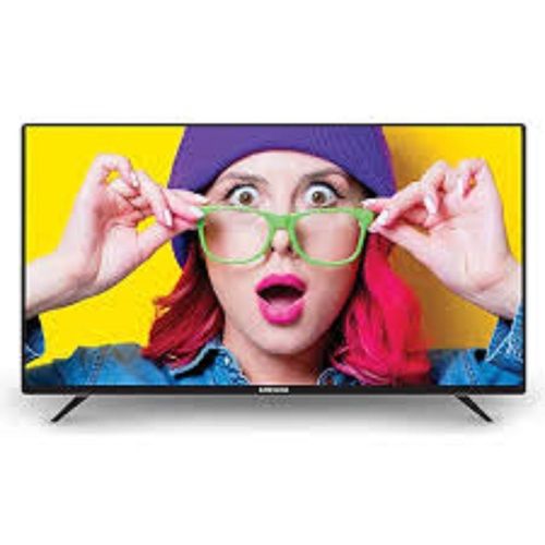 Ultra Hd And Low Power Consumption Rectangular Black Smart Led Tv