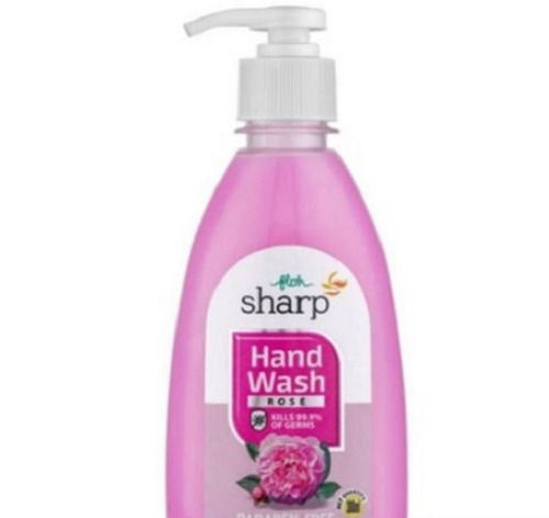 300Ml Pink Color Liquid Rose Hand Wash For Hand Cleaner, Home, Office  Gender: Female