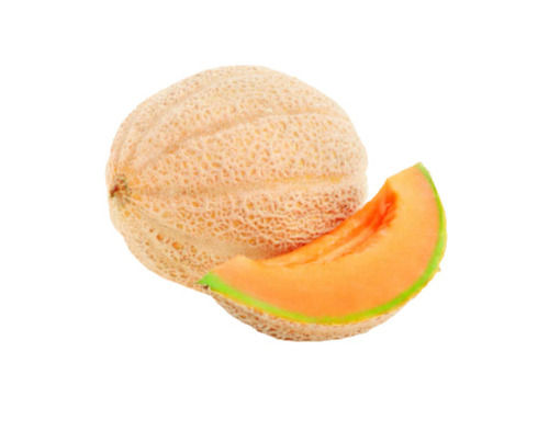 Fresh And Healthy Commonly Cultivated Whole Muskmelon Fruit