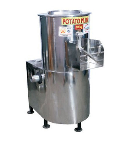 High Efficiency Stainless Steel Potato Peeler Machine, Capacity 20 Kg Per Batch Used In Restaurants