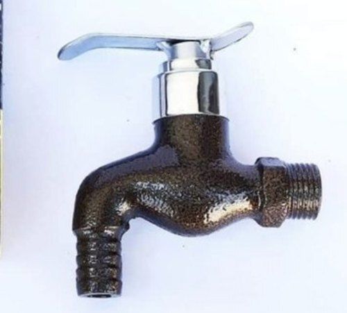 Made In India Smotoh Surface Steel Polished Handle Ci Nozzle Cock 