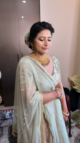 Bridal Makeup Service With Western Hairstyle in 55-Sector, Gurugram -  Ritzart