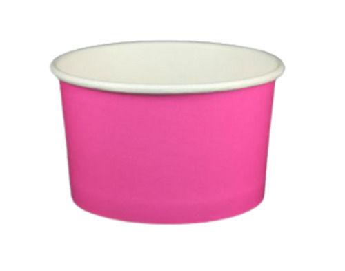 60ml Capacity Round Eco-Friendly Cold Resistant Plain Disposable Paper Ice Cream Cup