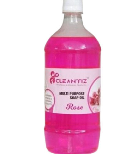 Pack Of 1 Liter Pink Rose Fragrance Liquid Soap Oil 