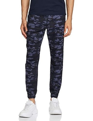 Men Light Weight Long Lasting Comfortable Smooth Stretchable Blue Trouser For Daily Wear