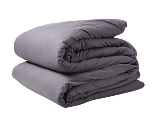 Comfortable And Warm Easily Washable Plain Soft Cotton Quilt Cover 