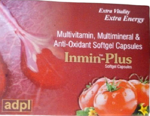 Inmin Plus Multivitamin Multimineral Anti Oxidant Soft Gel Capsules