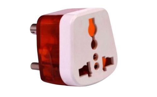 White Universal 3 Pin Multi Plug Related Voltage 220V, Current 5 Amp  Application: Homes