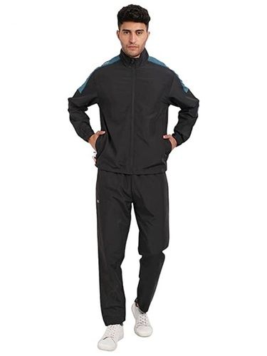 Men Full Sleeves Breathable And Light Weight Polyester Plain Track Suit  Age Group: Adults