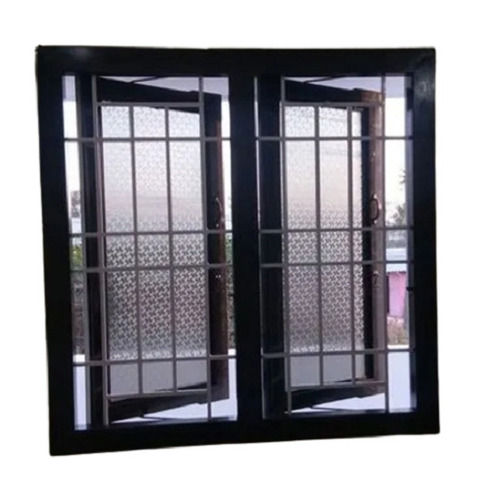 Brown Modern Style Window Grill For Home With 5 Feet Size And Galvanized Iron Materials