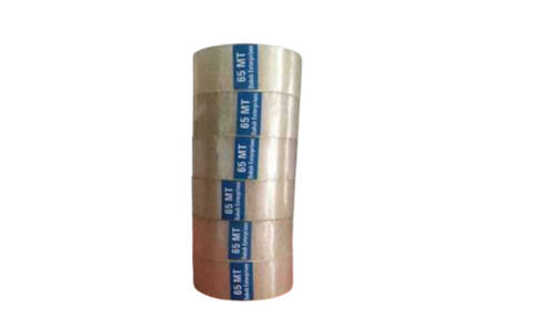 Bopp Self Adhesive Transparent Cello Tape For E Commerce Box Packing, 65 Meter Shelf Life: 12 Months