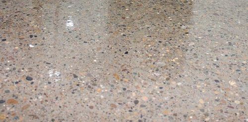 Industrial Wear-Resistant Plain Polished Tiles Concrete Floors Ph Level: 11