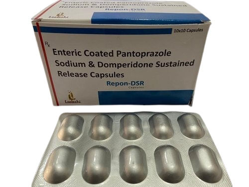  Enteric Coated Pantoprazole Sodium Domperidone Sustained Release Capsules Repon -Dsr Capsules