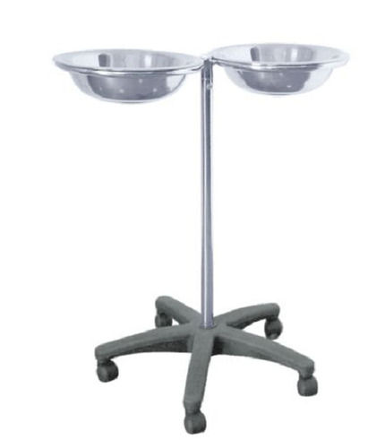 2 Foot Long Stainless Steel Adjustable Height Double Wash Basin Stand For Hospitals