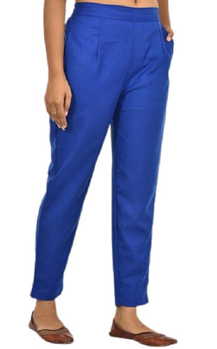 Buy Royal Blue Trousers  Pants for Women by Sugathari Online  Ajiocom