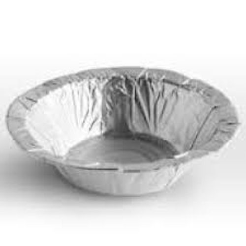 Waterproof Durable And Versatile Recyclable Disposable 6 Inch Silver Paper Bowl