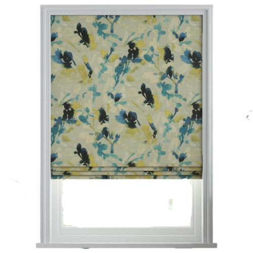 Multicolor 6 Mm Thick Blackout Poly Vinyl Chloride Printed Window Blind For Residential