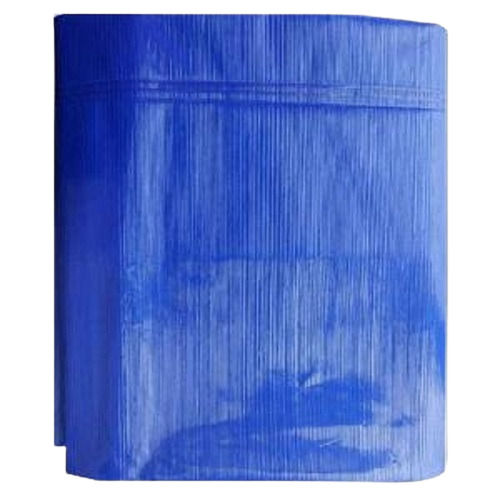 Blue 90 Gsm Plain Non Woven Durable And Waterproof Triple Plastic Tarpaulin 