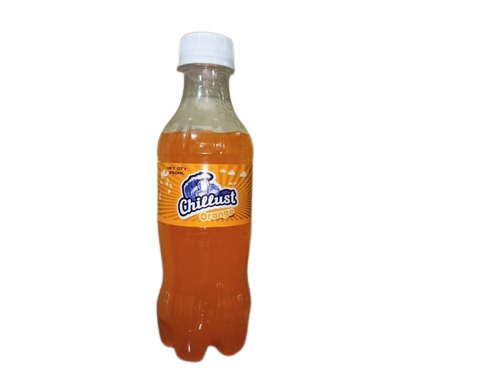 Crisp Carbonated Beverage - Refreshing Orange Flavor, Tangy Citrus Profile, Sweetened with Natural Extracts, Conveniently Chilled in Plastic Bottle