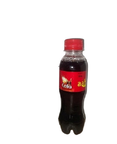 Soft Drink Aah Cola - Plastic Bottle, Sweet Honey and Sour Black Cola Blend , Unique Natural Flavor with Eye-Catching Sip-Ready Design