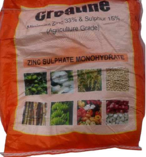 Zinc 33% And Sulphur 15% Monohydrate Creatin Agricultural Fertilizer