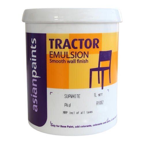 Asian Paints Smooth Wall Finish Emulsion Paint Grade: A