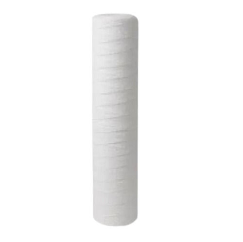 Microfiber White Ro Filter Cartridge With 15 Inch Length And 5 To 100 Micron Filtration