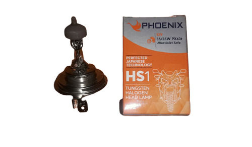 Phoenix Headlight Bulb, 60/55W Power, Yellow Lighting, 12Voltage, For Motorcycles And Scooters Input Voltage: 12 Volt (V)