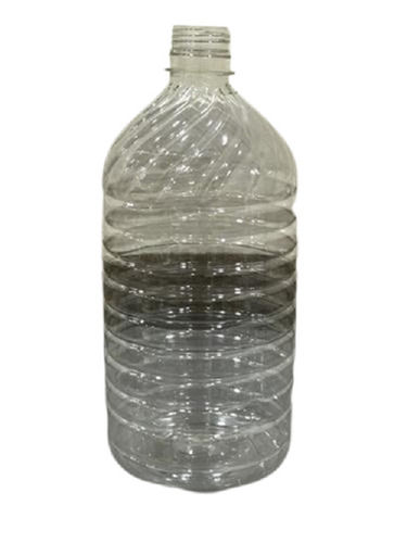 5 Liter 2 Mm Thick Round And Durable Screw Cap Plastic Empty Water Bottles