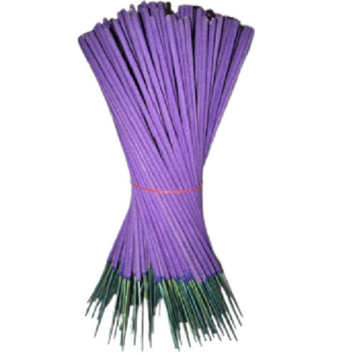 Eco Friendly Purple Color With Lavender Fragrance Incense Stick, 8 Inch Burning Time: 20 Minutes