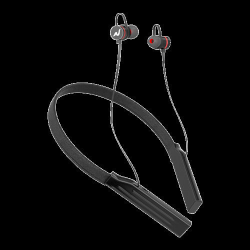 Black Unbon Cl 430 Wireless Neckband With Heavy Bass Sound , Battery Capacity 72 Hours Body Material: Plastic