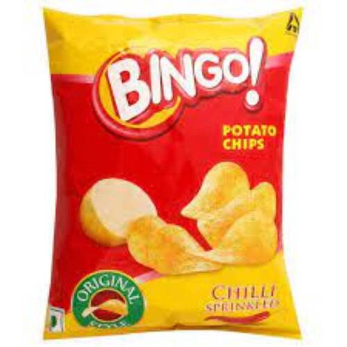 Quality Crispy & Crunchy Original Style Chilli Sprinkled Bingo Potato Chips