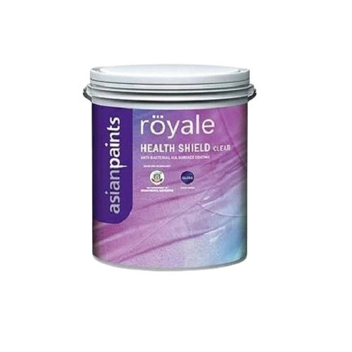 Asian Paints Royale Health Shield Anti-Bacterial Diy Protective Clear Coat For Wall 1 Leter