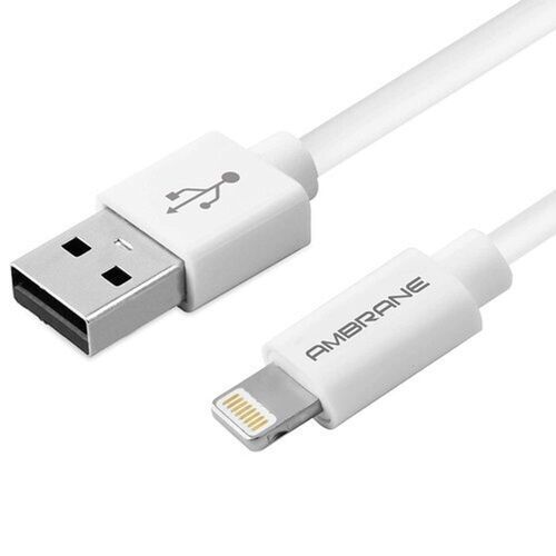 Advance And Durable Ambrane Amc-11 Mfi-Approved Iphone Lightning Usb Cable Insulation Material: Pvc