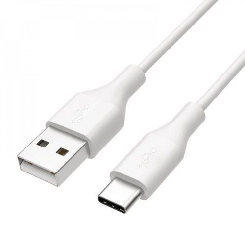 White Ambrane 1.2 Meter Usb (Type-A) To Micro Usb Power/Charging Usb Cable