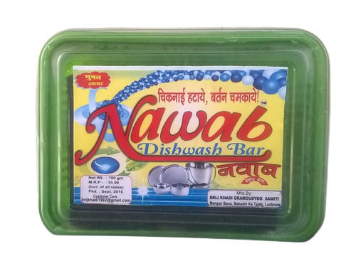 700 Gram Rectangular Long Lasting Nawab Dish Wash Bar 