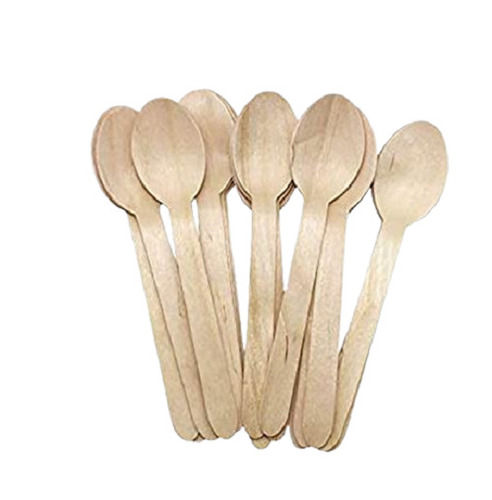  6.5 Inches Eco-Friendly And Disposable Polished Wooden Spoons Application: Event Party