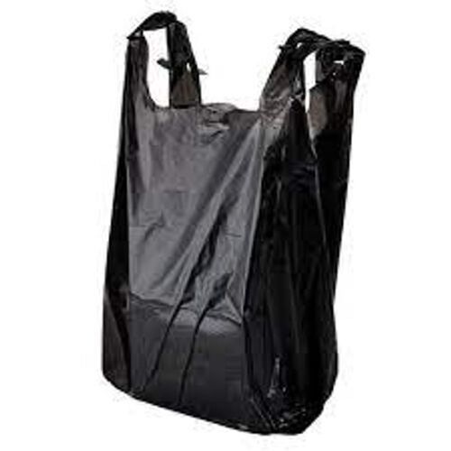 Thin Robust And Flexible Lightweight Multipurpose Use Black Plastic Carry Bags