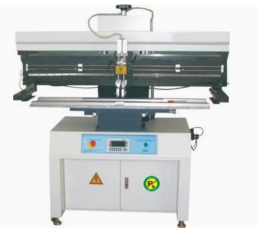 Automatic Solder Paste Printing Machine - Color: White