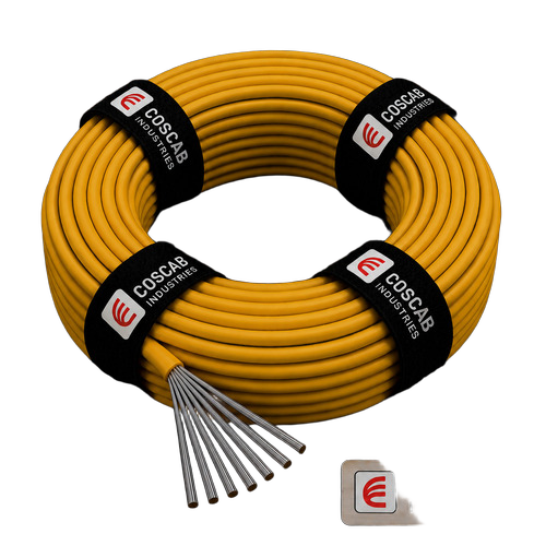 Pvc Insulated Electrical Wire - Color: Yellow