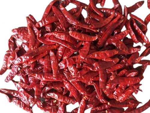 Pure And Natural Spicy Dried Raw Stick Whole Red Dry Chilli Grade: A