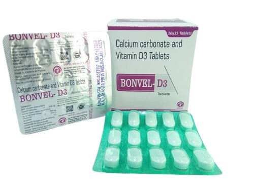 Calcium Carbonate And Vitamin D3 Tablets