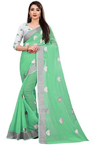 Casual Wear Light Weighted Shrink Resistant Breathable Designer Traditional Ladies Sarees